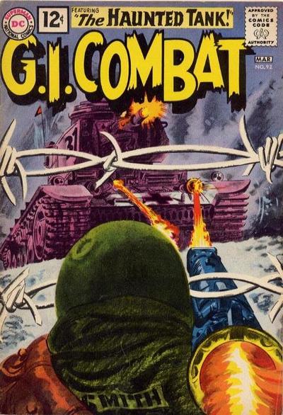 Cover for G.I. Combat (DC, 1957 series) #92