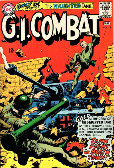 Cover for G.I. Combat (DC, 1957 series) #113