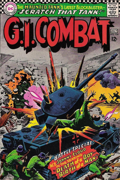 Cover for G.I. Combat (DC, 1957 series) #124