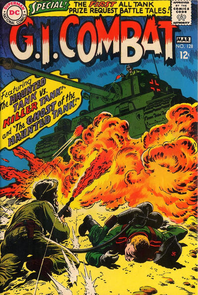 Cover for G.I. Combat (DC, 1957 series) #128