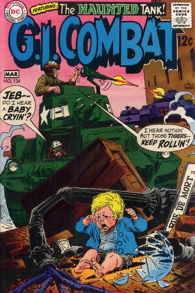 Cover for G.I. Combat (DC, 1957 series) #134