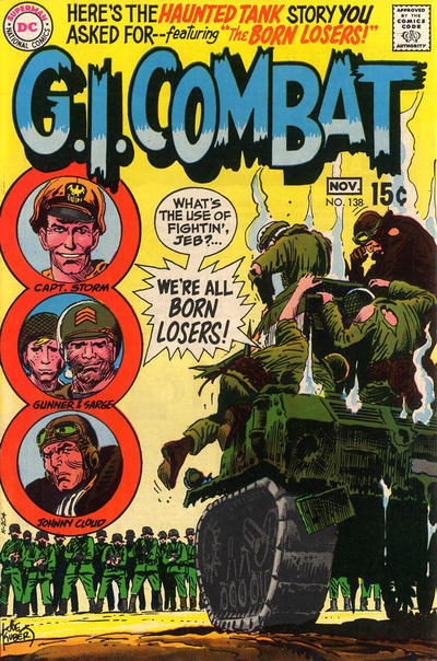 Cover for G.I. Combat (DC, 1957 series) #138