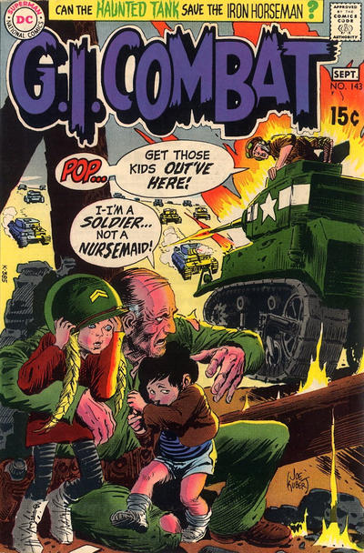 Cover for G.I. Combat (DC, 1957 series) #143