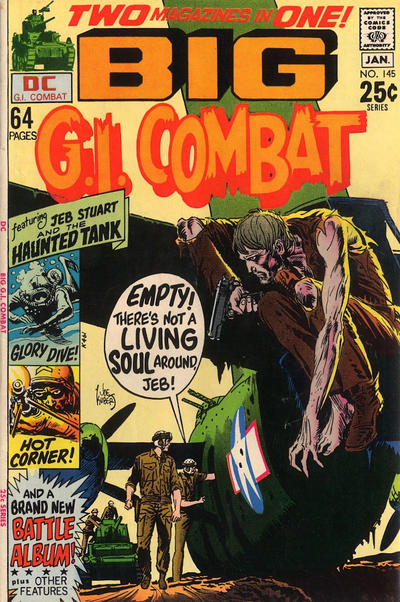 Cover for G.I. Combat (DC, 1957 series) #145