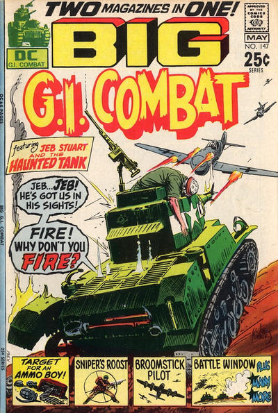 Cover for G.I. Combat (DC, 1957 series) #147
