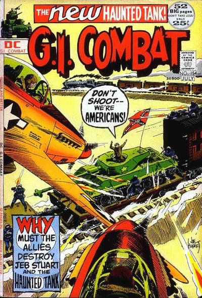 Cover for G.I. Combat (DC, 1957 series) #154