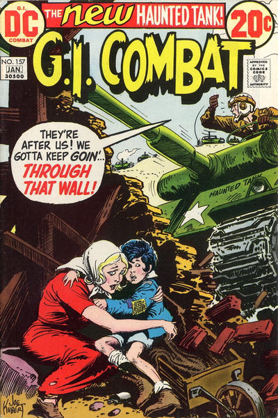 Cover for G.I. Combat (DC, 1957 series) #157