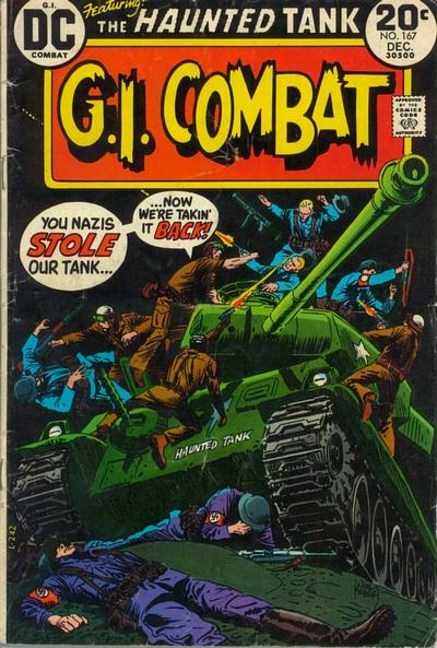 Cover for G.I. Combat (DC, 1957 series) #167