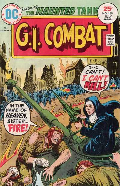 Cover for G.I. Combat (DC, 1957 series) #180