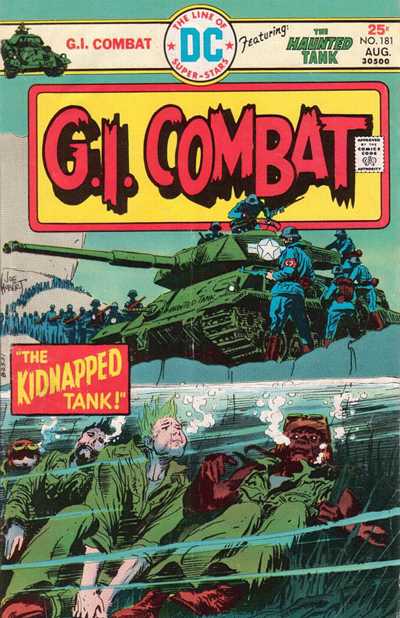 Cover for G.I. Combat (DC, 1957 series) #181