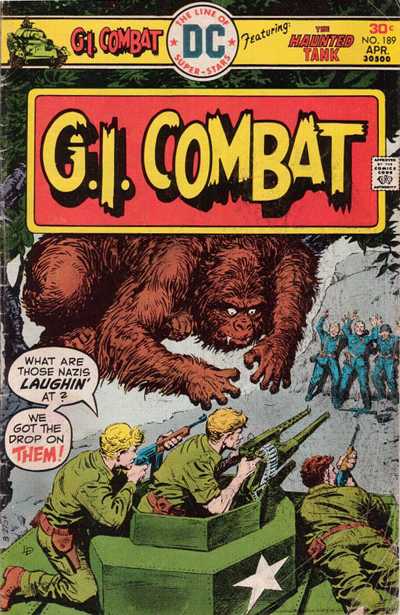 Cover for G.I. Combat (DC, 1957 series) #189