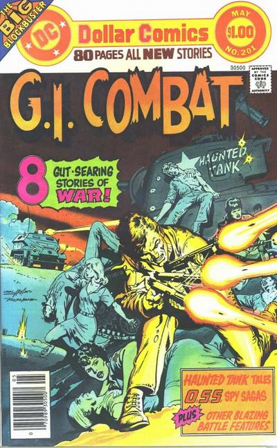 Cover for G.I. Combat (DC, 1957 series) #201