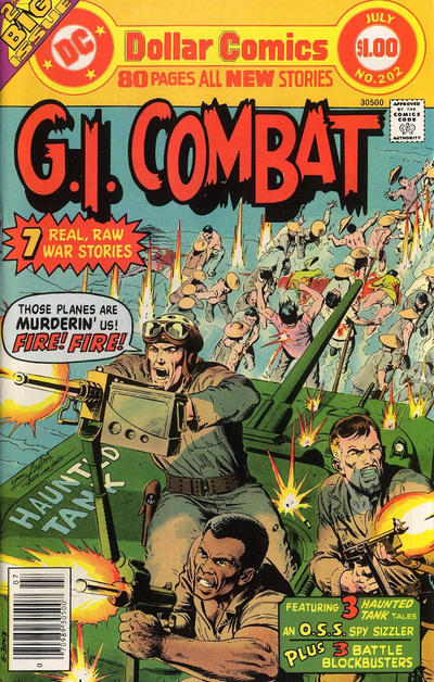 Cover for G.I. Combat (DC, 1957 series) #202