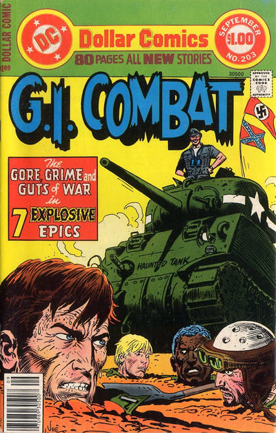 Cover for G.I. Combat (DC, 1957 series) #203