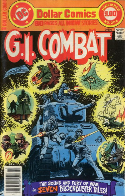 Cover for G.I. Combat (DC, 1957 series) #204