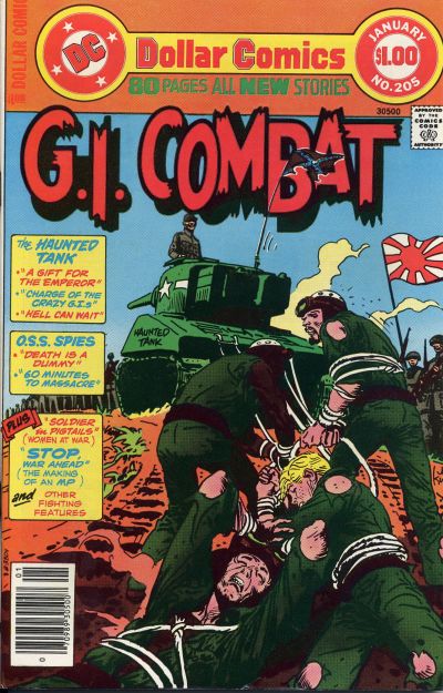 Cover for G.I. Combat (DC, 1957 series) #205