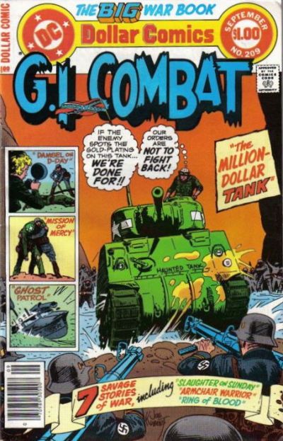 Cover for G.I. Combat (DC, 1957 series) #209