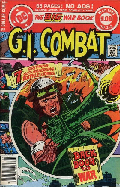 Cover for G.I. Combat (DC, 1957 series) #213