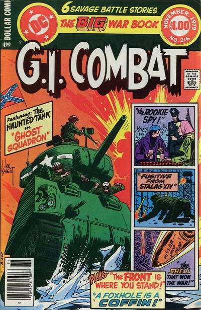 Cover for G.I. Combat (DC, 1957 series) #216