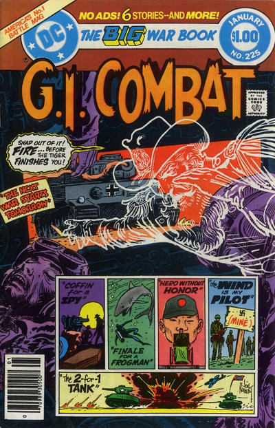 Cover for G.I. Combat (DC, 1957 series) #225 [Newsstand]