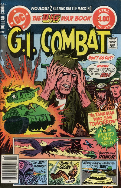 Cover for G.I. Combat (DC, 1957 series) #228 [Newsstand]