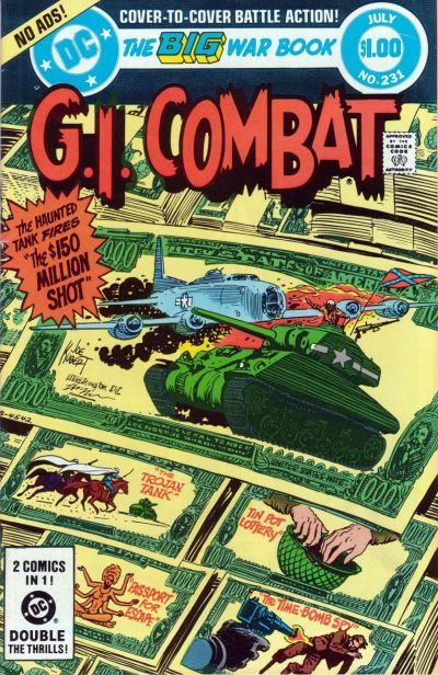 Cover for G.I. Combat (DC, 1957 series) #231 [Direct]