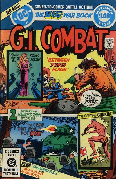 Cover for G.I. Combat (DC, 1957 series) #233 [Direct]