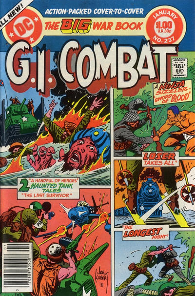 Cover for G.I. Combat (DC, 1957 series) #237 [Newsstand]