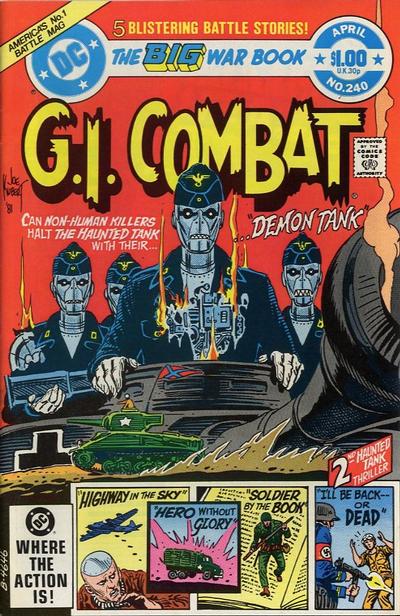 Cover for G.I. Combat (DC, 1957 series) #240 [Direct]