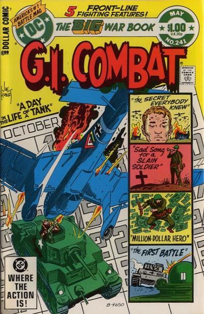 Cover for G.I. Combat (DC, 1957 series) #241 [Direct]