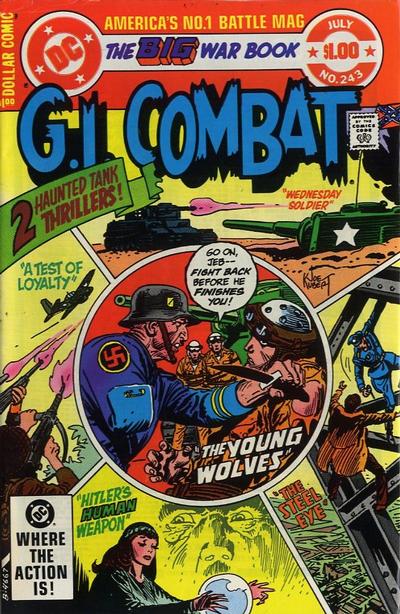 Cover for G.I. Combat (DC, 1957 series) #243 [Direct]