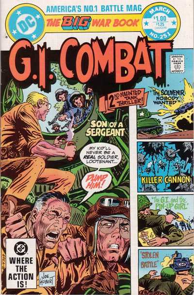Cover for G.I. Combat (DC, 1957 series) #251 [Direct]