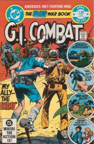 Cover for G.I. Combat (DC, 1957 series) #252 [Direct]