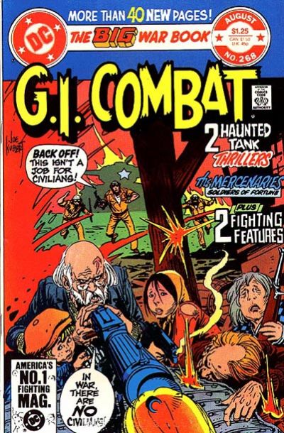 Cover for G.I. Combat (DC, 1957 series) #268 [Direct]