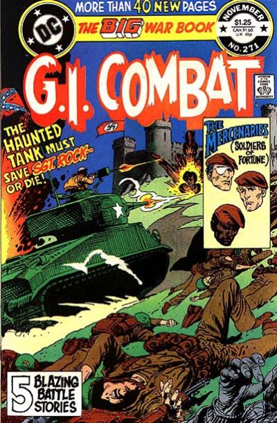 Cover for G.I. Combat (DC, 1957 series) #271 [Direct]