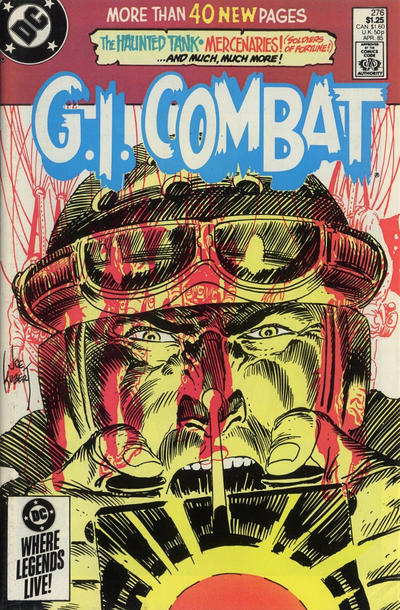 Cover for G.I. Combat (DC, 1957 series) #276 [Direct]