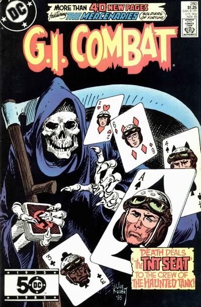 Cover for G.I. Combat (DC, 1957 series) #280 [Direct]