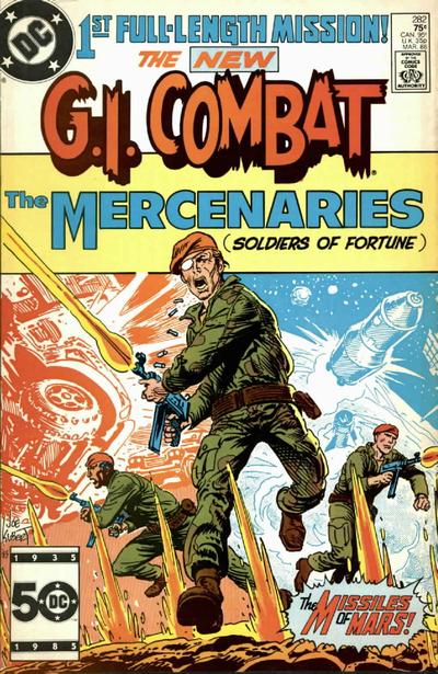 Cover for G.I. Combat (DC, 1957 series) #282 [Direct]