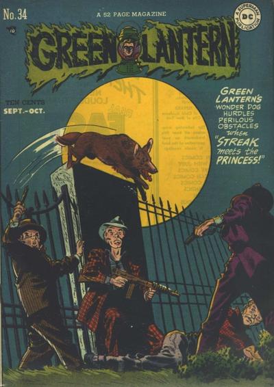 Cover for Green Lantern (DC, 1941 series) #34