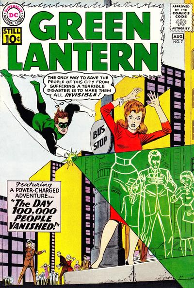 Cover for Green Lantern (DC, 1960 series) #7