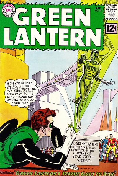 Cover for Green Lantern (DC, 1960 series) #12