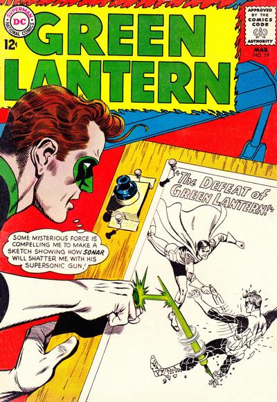 Cover for Green Lantern (DC, 1960 series) #19