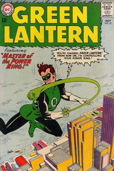 Cover for Green Lantern (DC, 1960 series) #22