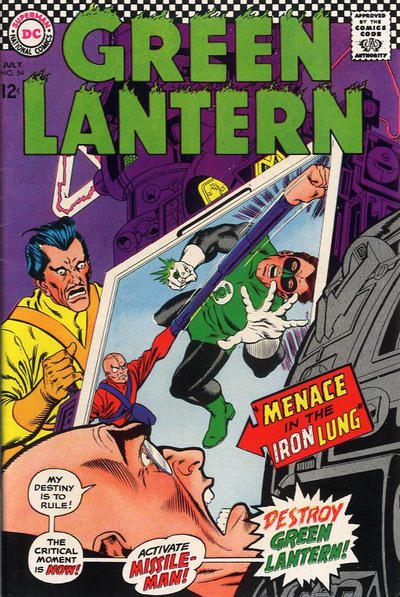 Cover for Green Lantern (DC, 1960 series) #54