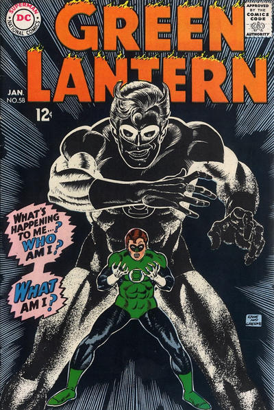 Cover for Green Lantern (DC, 1960 series) #58