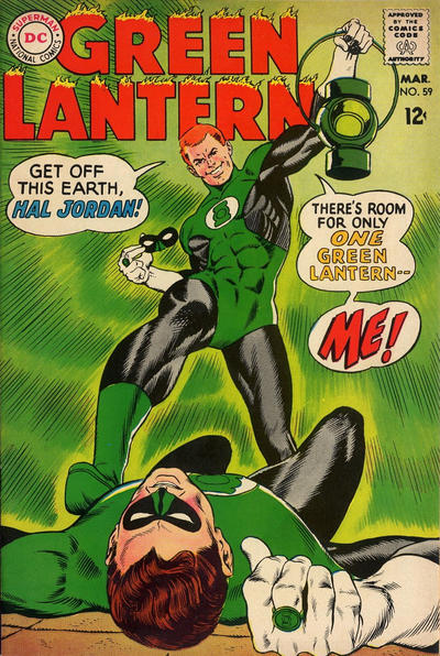Cover for Green Lantern (DC, 1960 series) #59
