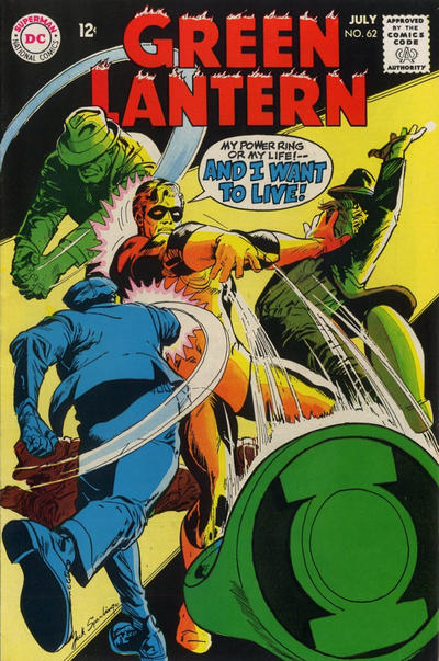 Cover for Green Lantern (DC, 1960 series) #62