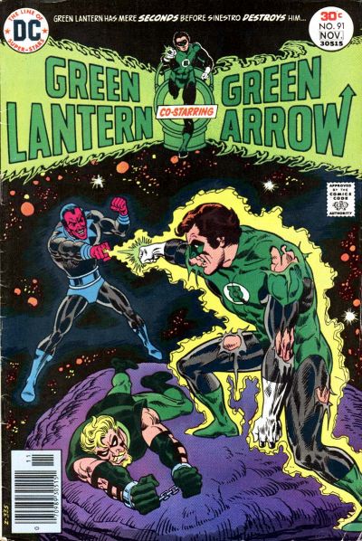 Cover for Green Lantern (DC, 1960 series) #91