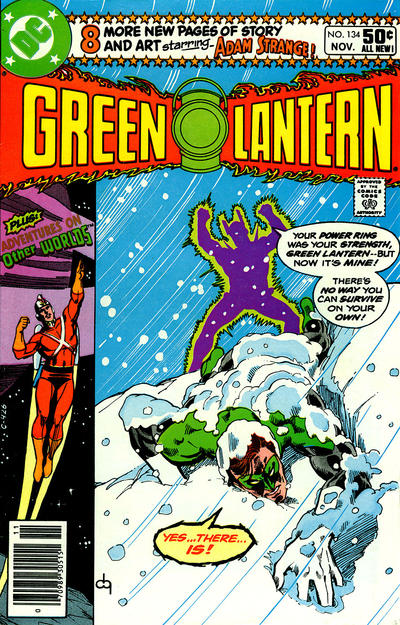 Cover for Green Lantern (DC, 1960 series) #134 [Newsstand]