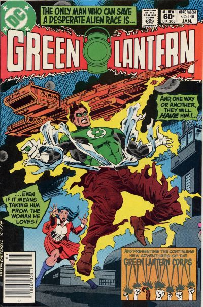 Cover for Green Lantern (DC, 1960 series) #148 [Newsstand]